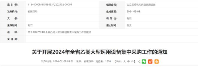 威廉希尔网址医疗设备“集采”来了(图4)